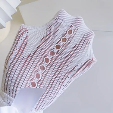 Fishnet Bow Socks